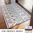 thumbnail image 3 of Colorful Geometric Striped Pattern Door Rugs,Washable Non Slip Door Mats Indoor,Decorative Door Mats,Entry Mat Indoor for Entrance,Bedroom,Kitchen,Bathroom,20"x32", 3 of 6