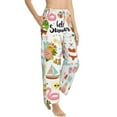 thumbnail image 2 of Bingfone Pajamas For Women,Hello Summer Pajama Pants With Pockets-Large, 2 of 9