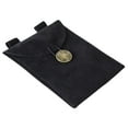 thumbnail image 1 of Riñonera Medieval Macarena bolsa renacentista traje Medieval adulto hombre negro Cinturón medieval, 1 of 5