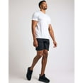 thumbnail image 5 of Real Essentials 5 Pack: Men’s V-Neck Dry-Fit Moisture Wicking Active Athletic Tech Performance T-Shirt, 5 of 7