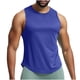 thumbnail image 1 of pstuiky Camisetas sin mangas para hombre, Camiseta deportiva transpirable de malla sin mangas de color sólido para hombre de moda Camisas de hombre xxl, 1 of 7