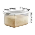thumbnail image 3 of Large Capacity Food Storage Containers for Kitchen - Airtight Food Containers for Cereal and Rice - Durable Food Storage Solutions, 3 of 6