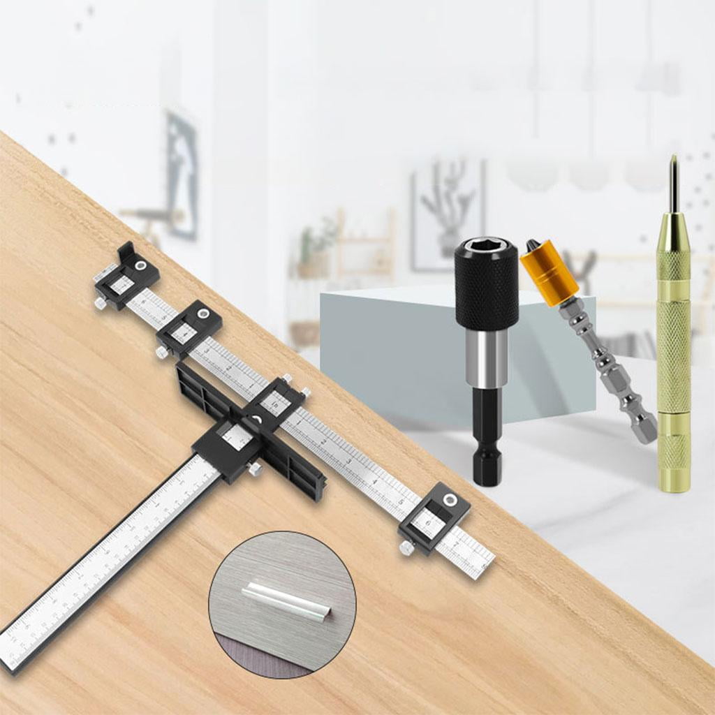 Hardware Tool, Wood Drill Tool , Adjustable Drill Punch for