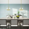 thumbnail image 2 of Livex Lighting Williamsburgh 5 Light Polished Brass Chain Hang/Ceiling Mount, 2 of 15