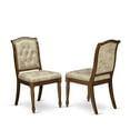 thumbnail image 6 of Luxe by East West Furniture 7 Pieces Kitchen table set a Rectangular Dining Table and 6 Dining Chairs, 6 of 7