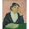 thumbnail image 2 of van Gogh, Vincent 12x14 White Modern Wood Framed Museum Art Print Titled - The Woman from Arles, 2 of 4