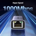 thumbnail image 3 of Adaptador Ethernet UGREEN USB C a Ethernet de 1 Gbps para MacBook, 3 of 7