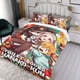 thumbnail image 3 of Toilet Bound Hanako Kun Conjunto de sábanas temático, trío de piezas, cómodo y amigable con la piel, diseño único, regalo de decoración para el hogar para familiares, amigos y fans, 90 cm * 190 cm, 3 of 6
