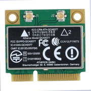 PCI-E Network Adapter Card, WiFi Card Dual Band 2.4G/5Ghz Network Card 433Mbps WiFi Mini PCI-E Wireless Card