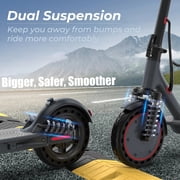 Restored Electric Scooter for Adults, 10 Inch Tires, 22 MPH Max Speed, 500W Motor, Digital LED display, Gray