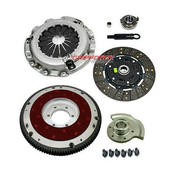 FX CLUTCH KIT+ALUMINUM FLYWHEEL+BALANCE WEIGHT FITS MAZDA RX7 RX-7 TURBO 13B-RE