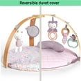 thumbnail image 4 of Ingenuity™ Cozy Spot™ Reversible Duvet Activity Gym - Calla™, 4 of 17