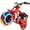 Red, variant on Arshin 99cc Gas Powered Mini Dirt Bike,High-Performance Off-Road Motorcycle Pit Bike for Teens & Adults,18 MPH Top Speed,Supports Up to 200 Lbs(Red)