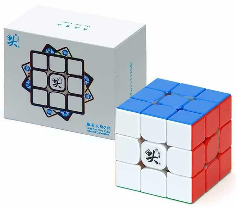 DaYan Tengyun 2x2x2 Magnetic Magic Cube Puzzle Cube Toy for Children Beginners