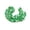 Green, variant on HCTSHG 6Ft Christmas Tinsel Garland Xmas Tree Decorations Snowflake Christmas Tree Tinsel Garland Metallic Twist Garland Ceiling Hanging Decorations for Indoor Outdoor Home Fireplace Party