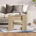 thumbnail image 3 of vidaXL Coffee Table Sonoma Oak 55.5x55x45 cm Engineered Wood, 3 of 4