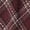 Burgundy-XL, variant on Comfortable Wool Skirt Thermal Stretch Waist Lattice Pattern Knit A-Line Folded Cold Weather