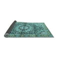 thumbnail image 2 of Ahgly Company Indoor Rectangle Persian Light Blue Traditional Area Rugs, 2' x 4', 2 of 4