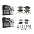 thumbnail image 1 of TEC Front Rear Ceramic Brake Pads Kit for Car Honda Civic Acura CSX RSX S2000 KTC-100413, 1 of 10