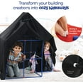 thumbnail image 5 of TOWER TUBES Building Toys 510 Piece, Stem Fort Building Kit for Kids 7+ Sturdy Construction Fort Builder, Indoor and Outdoor Building Toy, 5 of 7
