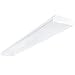 thumbnail image 3 of ANTLUX 4FT LED Wraparound Light 40W LED Garage Shop Lights, 40W 4400LM, 4000K, 4 Foot Wrap Around Fixture, 48 Inch Linear Strip Flush Mount Office Ceiling Lighting, 128W Fluorescent Tube Replacement, 3 of 4