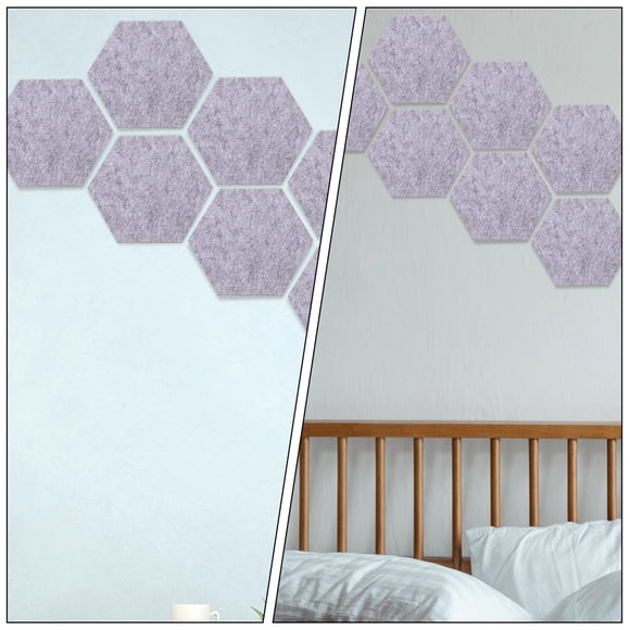 FENGGUIQU 10Ud Tablero Mural Decorativo De Fieltro Con Espacio Para Colgar Llaves Y Accesorios