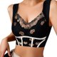 thumbnail image 1 of Brasier Sujetador de Encaje con Espalda Descubierta para Mujer, sin Tirantes, Ajustado, Ajustable y Fruncido, Talla Grande, 2025 Extra Grande, 1 of 4