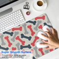 thumbnail image 4 of Long Mouse Pads for Desk,Dog Bones Desk Mats on Top Of Desks, Desk Mouse Pad Extra Large with 3mm Non-Slip Base and Stitched Edge for Gaming,Office,Work,Home 31.5"x11.8", 4 of 6