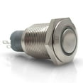 thumbnail image 2 of AUTOLOC POWER ACCESSORIES 527 16mm Latching Billet Button without Illumination, 2 of 2