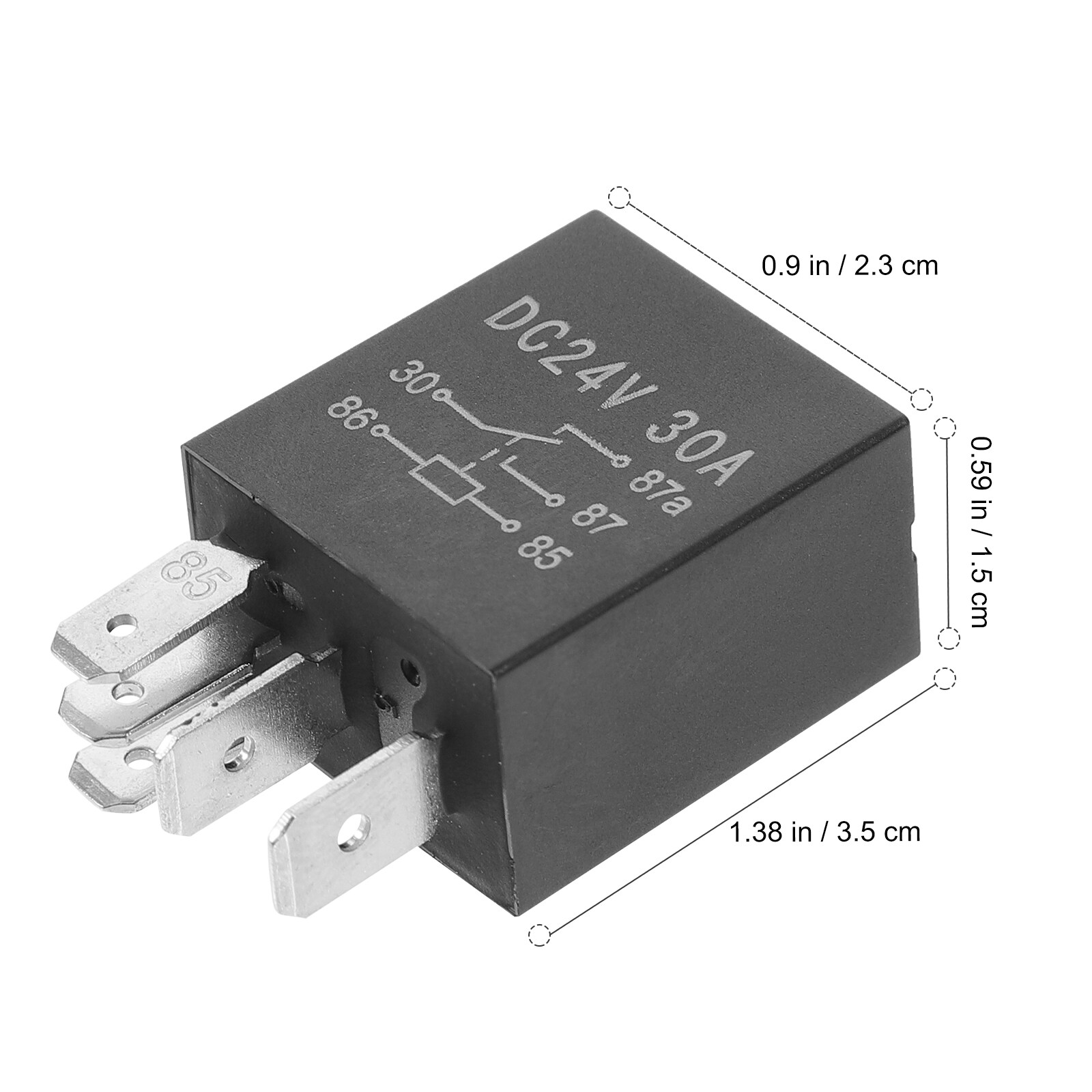 Starter Relay 12v Relay 30a Car Relay Switch Automotive Replacement