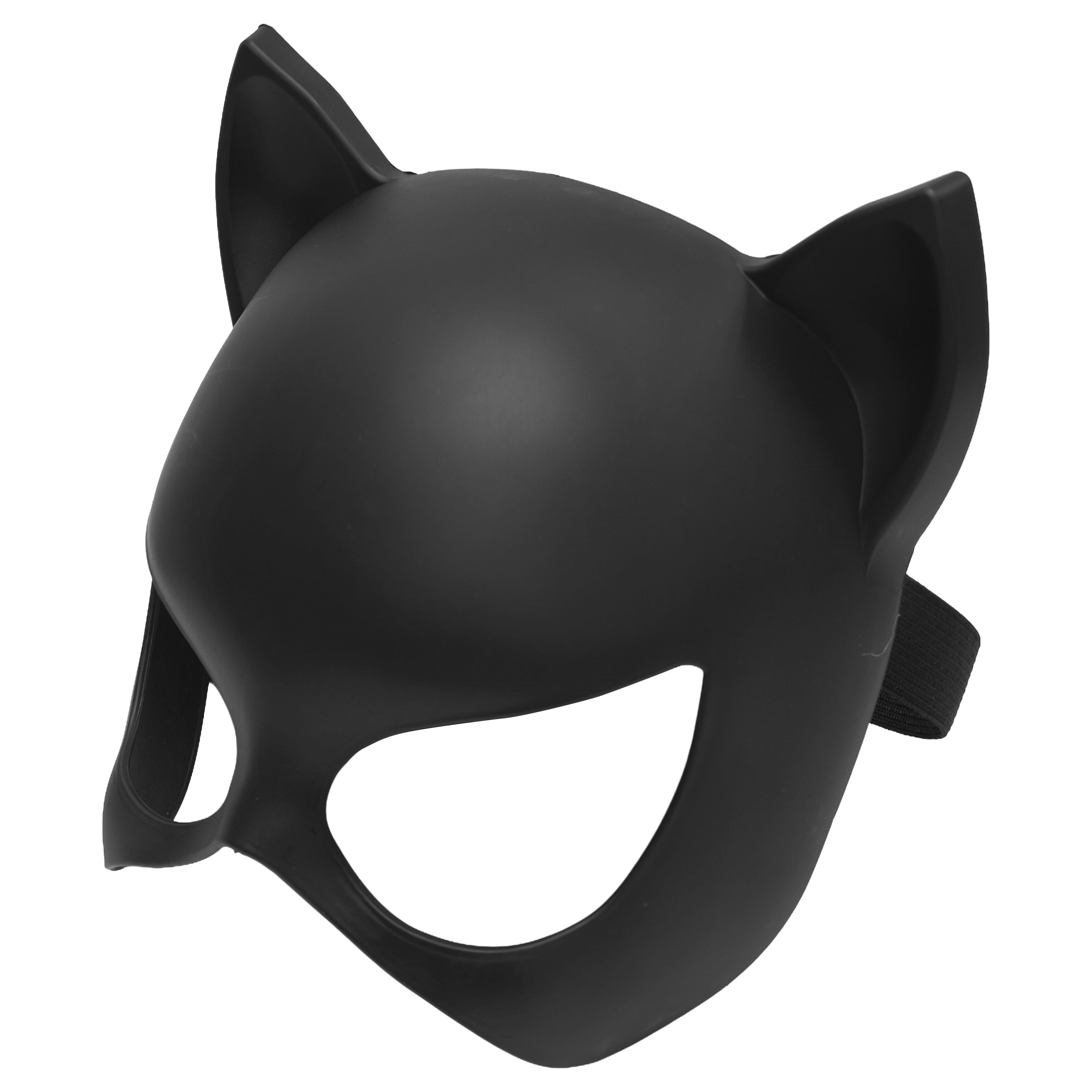 Cat Mask Costume Accessory for Adults, Black, Halloween by Way To Celebrate