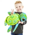 thumbnail image 2 of Terrence the Turtle | 18 Inch Baby Big Eye Turtle Stuffed Animal Plush | By TigerHart Toys, 2 of 6