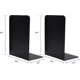 thumbnail image 2 of 4pcs Heavy Duty Black Decorative Metal Bookends,metal Book Ends Supportwith Non-slip Rubber fg2025031700784, 2 of 5