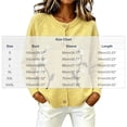 thumbnail image 3 of Women's Floral Embroidered Cardigan Button Down Crew Neck Long Sleeve Casual Sweater, 3 of 5