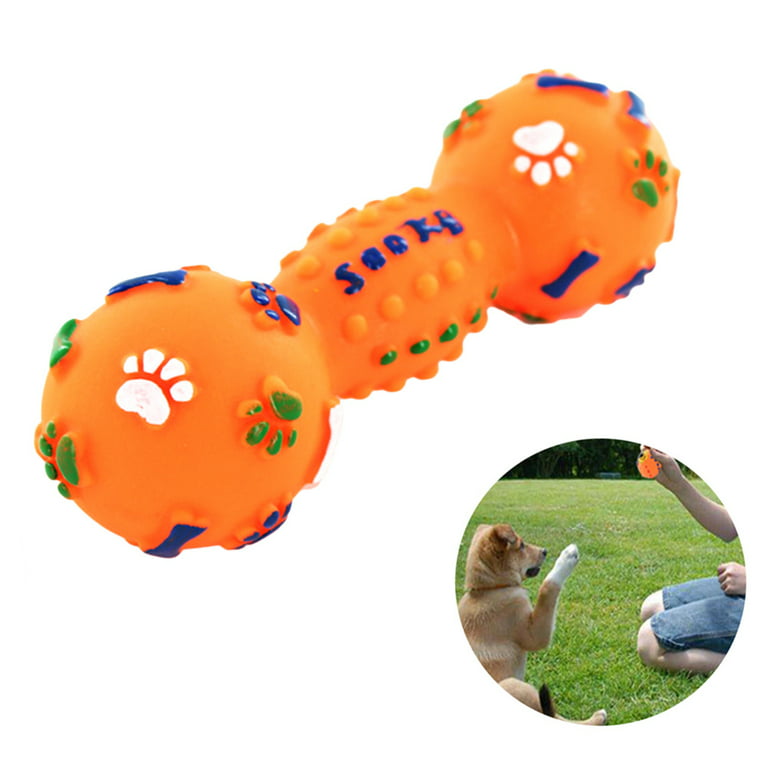 Dog Chew Toys  Treat Dispensing Dog Toys - Dumbbell-Dog Toy – Friends  Forever Pets