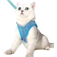thumbnail image 1 of Harnais pour Chat Ultraléger Réglable Anti-Fuite, 1 of 1