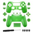 thumbnail image 1 of DATA FROG JDM-040 For Sony PS4 Slim Game Console Plastic Protective Shell Button Cover Set, 1 of 4