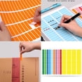 thumbnail image 2 of Rectangular Coloured Stickers Labels, Rainbow Sticky Label 10 Colours Color Coding Labels Rectangular Colored Stickers, 2 of 11