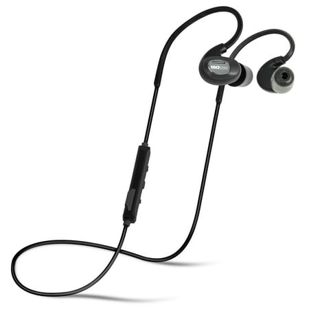 ISOtunes PRO Bluetooth Earplug Headphones, 27 dB Noise Reduction Rating, 10 Hour Battery, Noise Cancelling Mic, OSHA Compliant Bluetooth Hearing Protector (Matte
