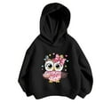 thumbnail image 4 of RMGVDSD Girls Casual Graphic Hoodie Pullover Hooded Sweatshirt Cute Long Sleeve Tops Lightweight Kids Hoodies Sweatshirts Fall Clothes Tween Girls Sweatshirt 8-9 Years, 4 of 4