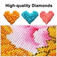 thumbnail image 6 of Ueasy 5D Full Drill Crystal Diamond Art Painting Set Decorating Cabinet Table Stickers Diamond Embroidery Paintings Pictures Moon Diamond DIY Painting Kits for Adults Beginner 30 x 30cm, 6 of 8