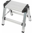 thumbnail image 1 of Escalera de aluminio multifunción con 2 escalones - Carga máxima: 150 kg, 1 of 5