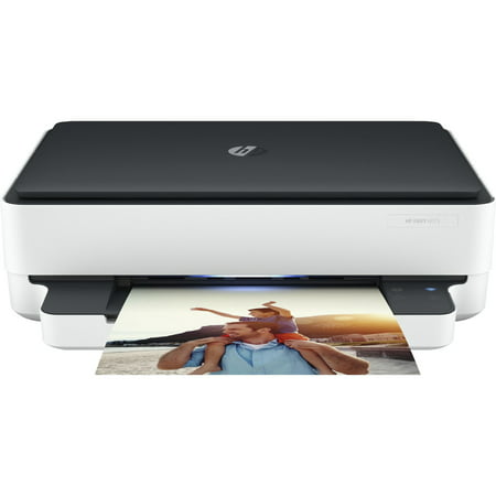 HP ENVY 6075 Wireless All-In-One Printer - White/Black