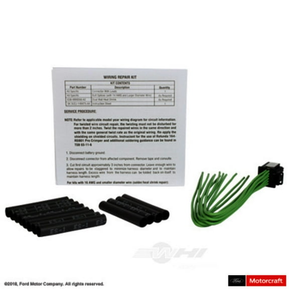 Motorcraft WPT-930 Digital Sound Processing Unit Module Connector Fits select: 2010-2020 FORD F150, 2013-2014 FORD ESCAPE