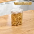 thumbnail image 3 of RnemiTe-amo Airtight Food Storage Container,BPA Free,Kitchen Pantry Organization Canisters With Leak Proof Lids,Sealed Tank For Pasta,Grains, Rice,Oatmeal,Pet Food, 3 of 8