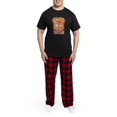 thumbnail image 5 of CafePress - You Are Standing Too Close Cat Pajamas - Men's Dark Loose Fit Cotton Pajama Set, 5 of 7