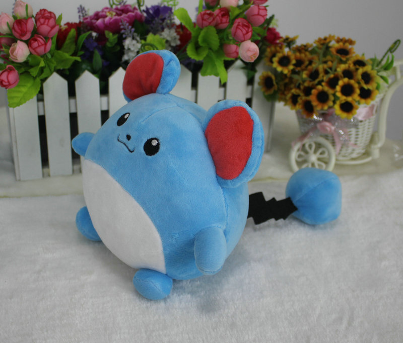 BunnyPony Pokemon Marill Plush Soft Toy Stuffed Animal Doll Children's