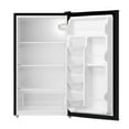 thumbnail image 3 of Mainstays 3.3 Cu Ft Compact Single Door Refrigerator, Black, Small Mini Fridge with Freezer Compartment, Ideal for Dorm, Office & Apartment, 3 of 10