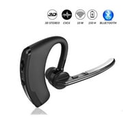 Bluetooth Headset Wireless Bluetooth Earpiece-Compatible with Android/iPhone/Smartphones/Laptop-16 Hrs Playing Time V5.0 Bluetoot