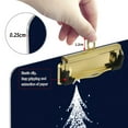 thumbnail image 4 of Plastic Clipboard Acrylic Hanging Clip Board with silver Low Profile Office School Supplies 12.5x9 Christmas Tree with Star, 4 of 9